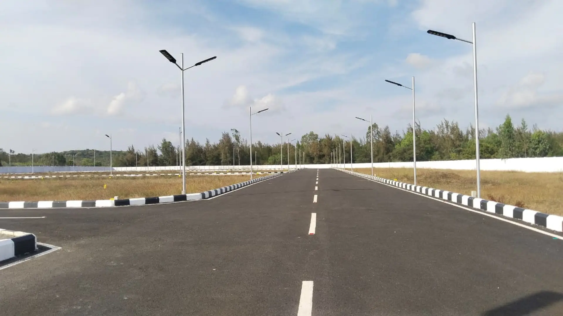 Black top road at ABI's Horizon Enclave